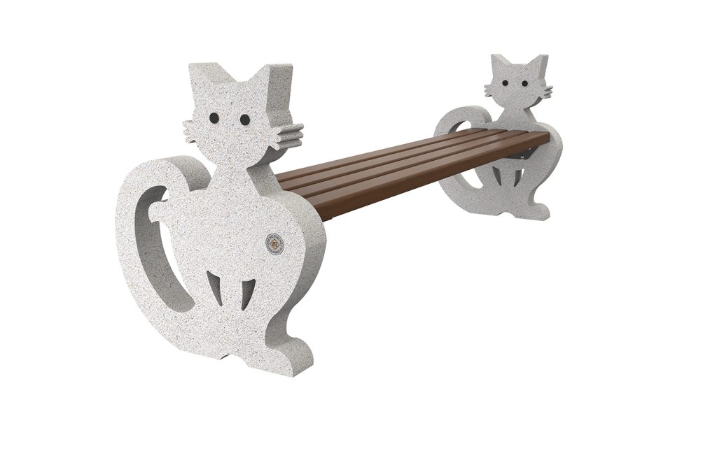 Una collezione bestiale: la panchina gatto